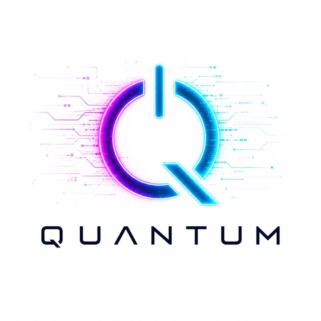 Logo Quantum su sfondo chiaro